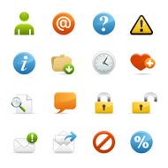 Color web icons N5