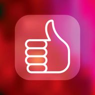 Superlight Interface Thumb's Up Icon