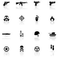 Icon set Army