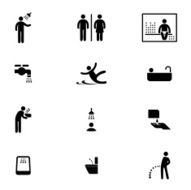Rest Room Icon Set