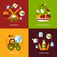 Agriculture icon set