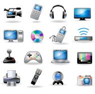 consumer electronics icons