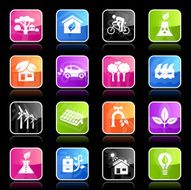 Ubergloss Icons - Clean &amp; Green