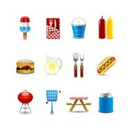 Barbecue Icons N4