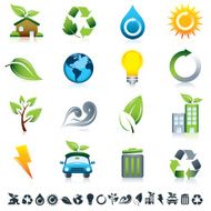 Environmental Conservation Icons