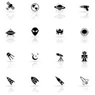 icon set space N3