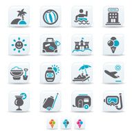 Vacation icons N6