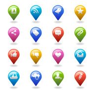 Navigation icons set N27