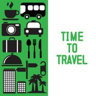 Traveling and transport icons for Web Mobile App N2