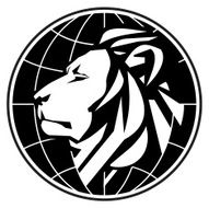 business vector logo design template lion or zoo icon