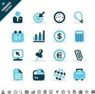 Flat Business UI Icons N2