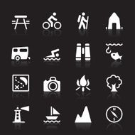 Camping Icon Set N7