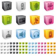 cube equipment icons