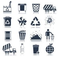 Garbage Icons Black N2