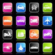 Ubergloss Icons - Transportation
