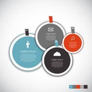 Infographic Templates for Business Vector Illustration N155
