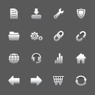 Website and internet icons 3D (Set 1)
