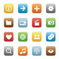 Multimedia icons N17