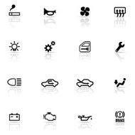 Icon Set car symbols