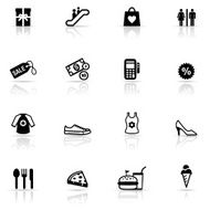 Icon Set Shopping Mall N3