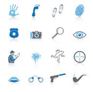 Detective Icons - Blue Series
