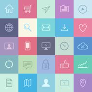 Flat Application Icons Set N8