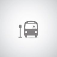 bus vector symbol