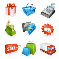 Shopping Icon Set N24