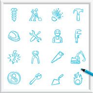 Sketch Icons - Construction N2