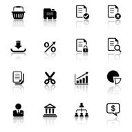 Business &amp; Financial Icons Set