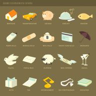 personal finance icons