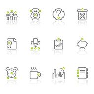 office icons - linea series