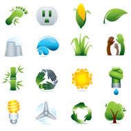 Environmental Conservation Icons N2