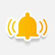 realistic design element bell