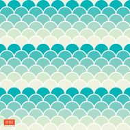 Fish scale pattern