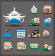 Logistics Icon Set N6