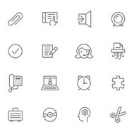 Icon Set Office N15