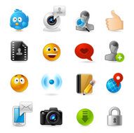 Communication icon set N20