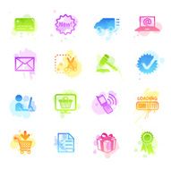 Stains Icons - E-Commerce