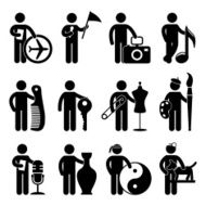 People Career Occupation Pictogram