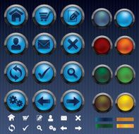 Internet and Website computer Icons