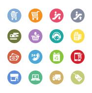 business and shopping icons N2