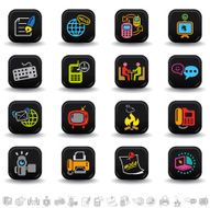 Global communication icons N2