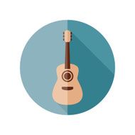 guitar flat icon N2