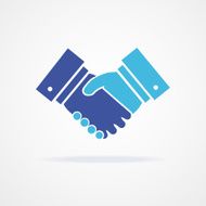 Vector Handshake illustration