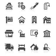 Real Estate Icon Set N9