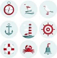 Nautical Icons N9