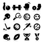 Sports Equipment Icons N2