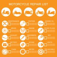 motorcycle part information