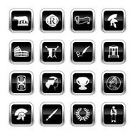 Supergloss Black Icons - Roman Empire